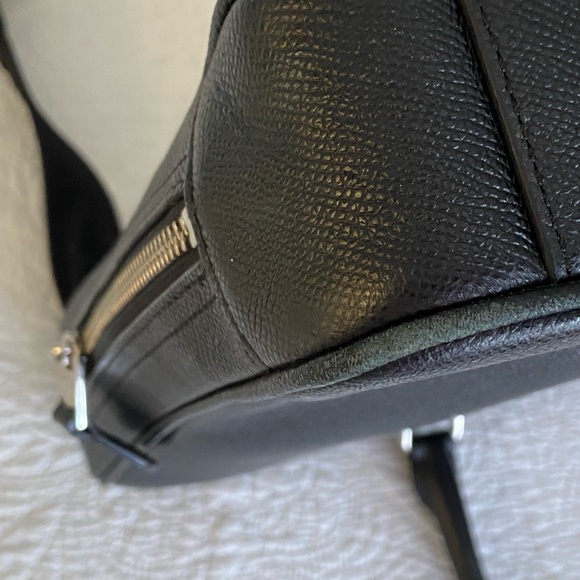 Coach all leather unisex briefcase - Picture 4 of 14